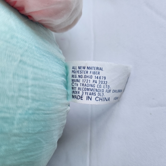 Vintage 1980s Trading Co. Nylon Rabbit with Wicker Easter Basket - Picture 6 of 9